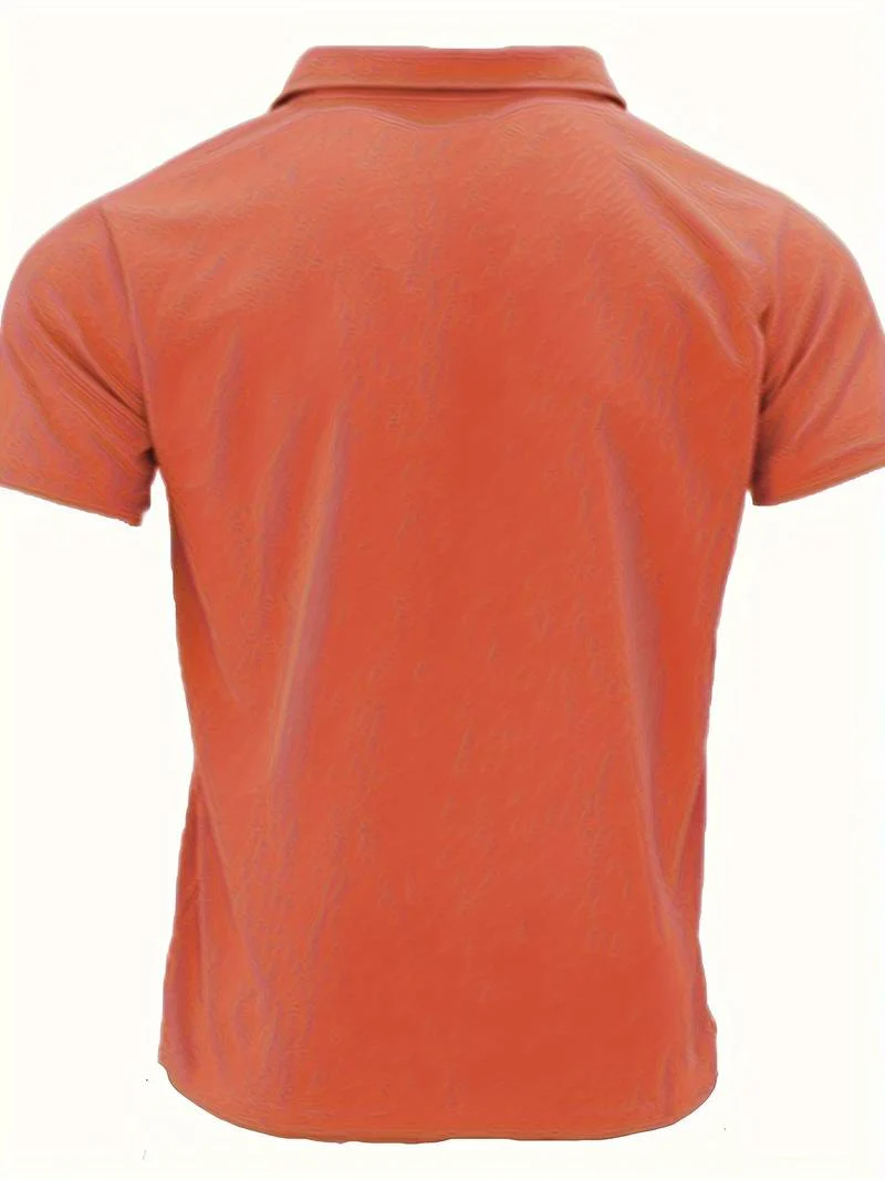 Don® | Breathable, Slim-Fitting Short-Sleeved Shirt With Half Button - Image 10