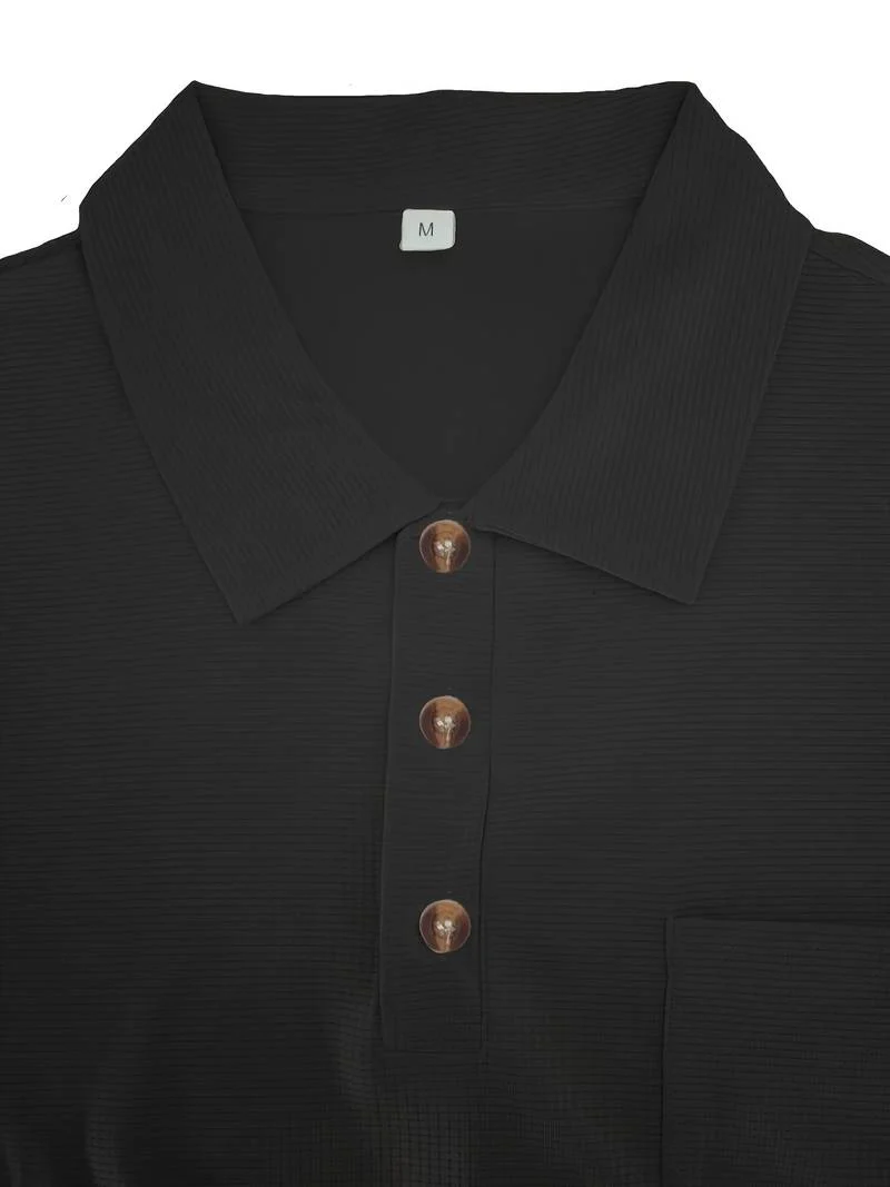 Don® | Breathable, Slim-Fitting Short-Sleeved Shirt With Half Button - Image 6