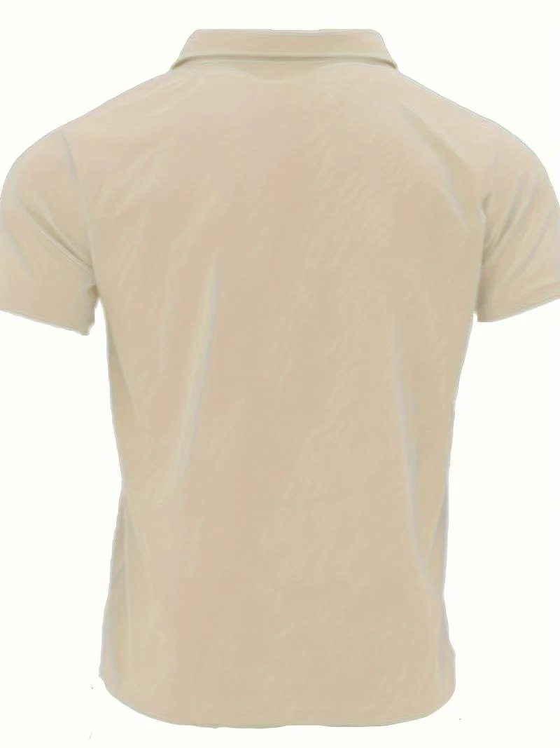 Don® | Breathable, Slim-Fitting Short-Sleeved Shirt With Half Button - Image 8