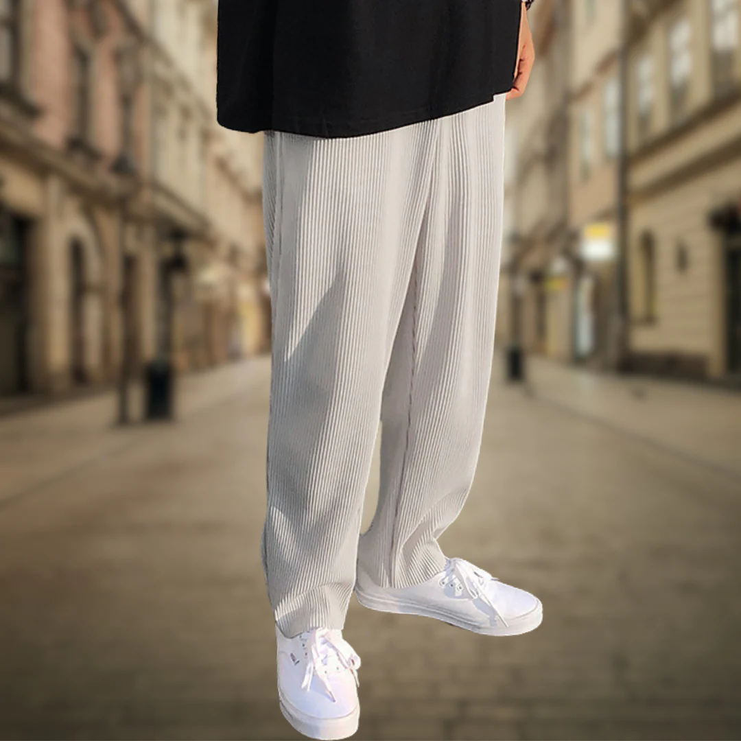 Donaciano® | Elegant trousers in velvety style - Image 4