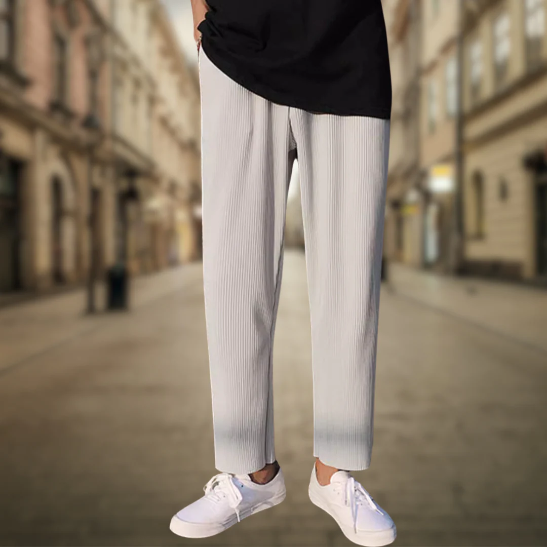 Donaciano® | Elegant trousers in velvety style - Image 5