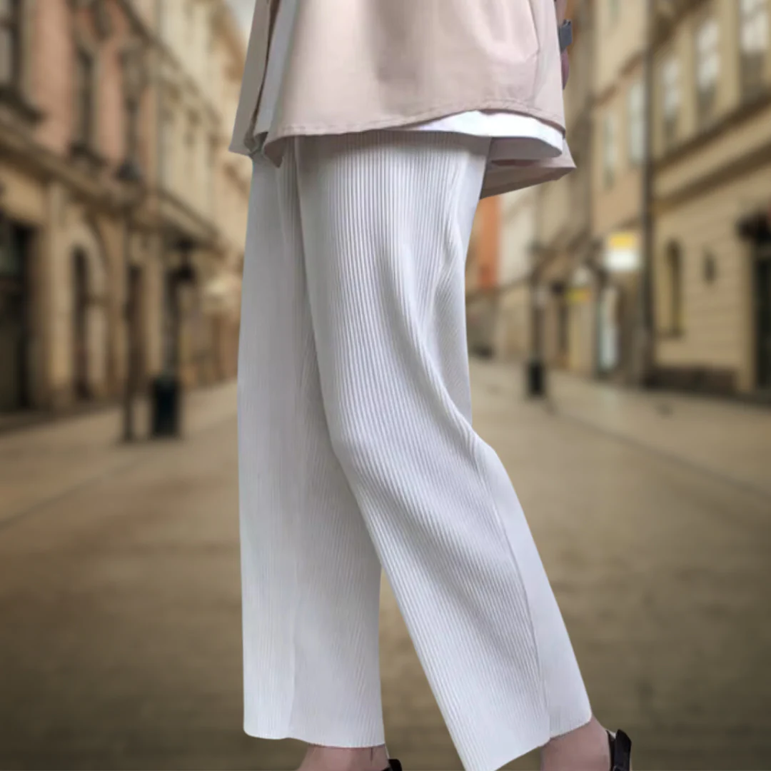 Donaciano® | Elegant trousers in velvety style - Image 6