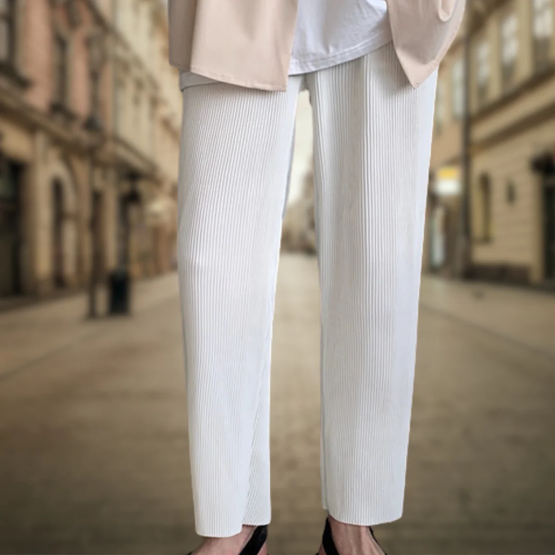 Donaciano® | Elegant trousers in velvety style - Image 7