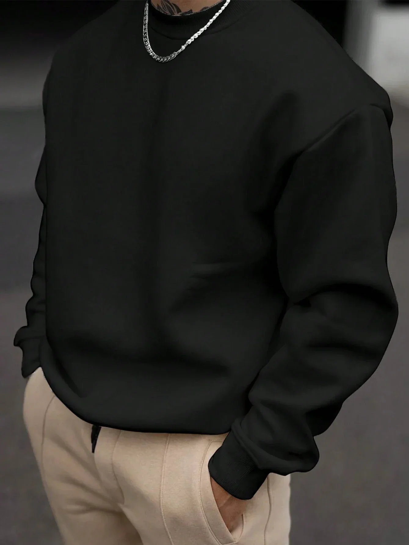 Donahue® | Casual Sweatshirt For Men With Round Neck - Image 4