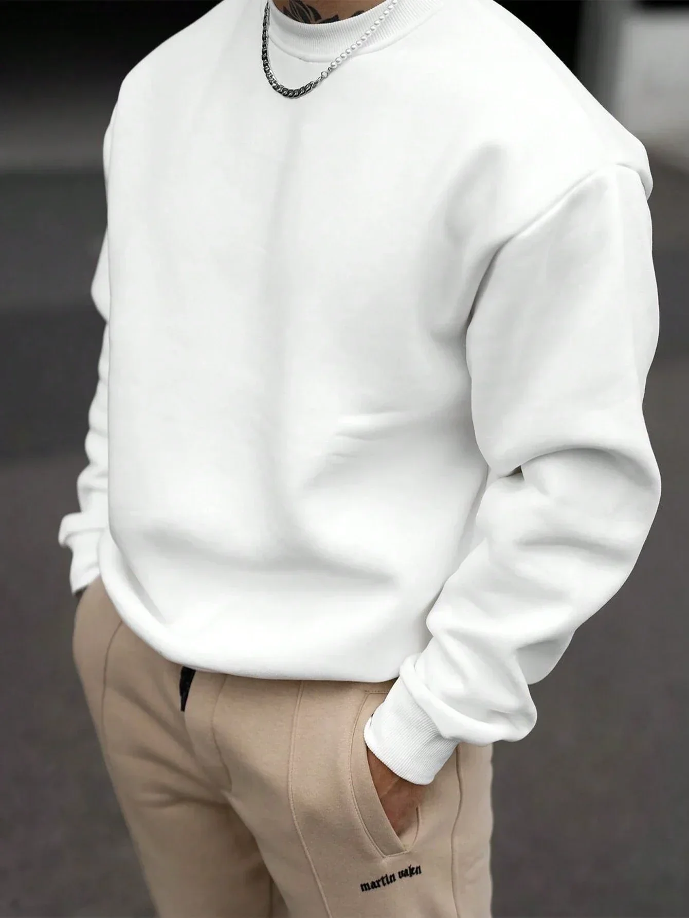 Donahue® | Casual Sweatshirt For Men With Round Neck - Image 5
