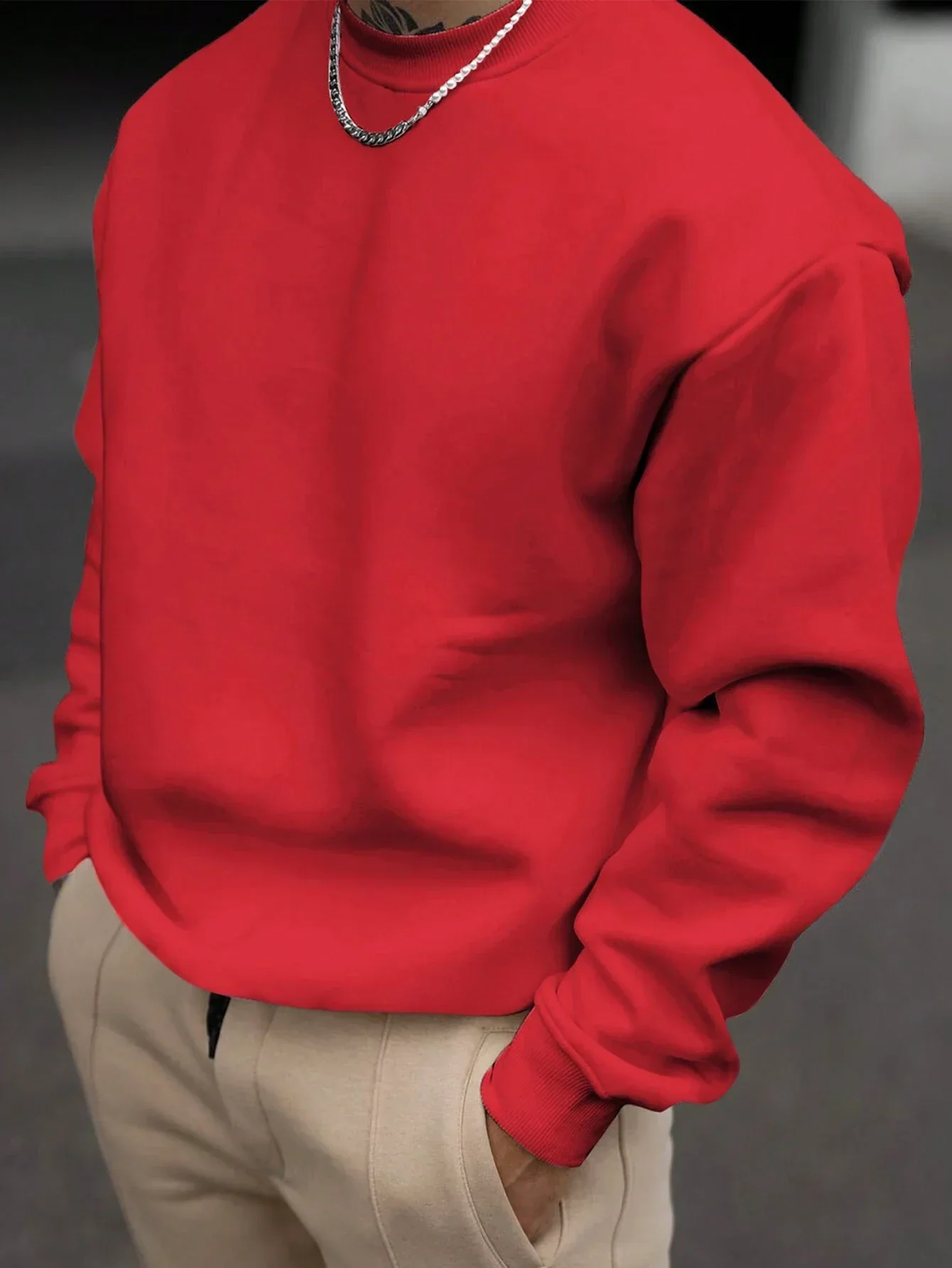 Donahue® | Casual Sweatshirt For Men With Round Neck - Image 7