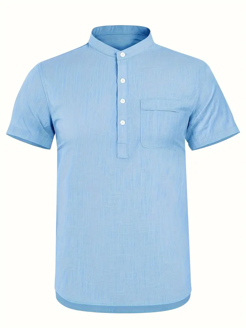 Donald® | Stylish No-Short Sleeve Shirt For Men - Image 18