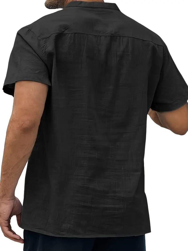 Donald® | Stylish No-Short Sleeve Shirt For Men - Image 5