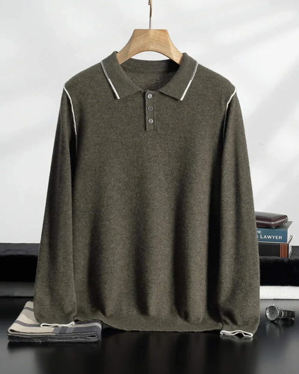 Donald | Saint-Tropez Cashmere Polo - Image 2