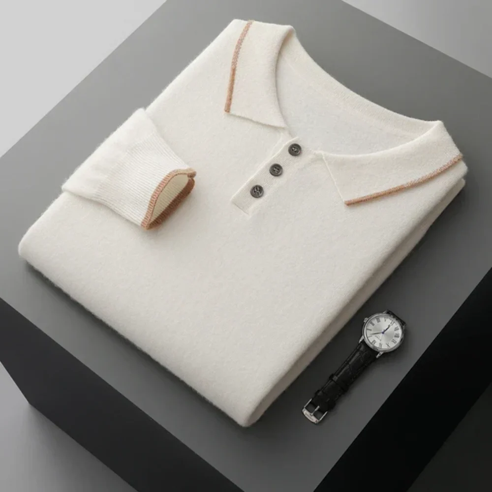 Donald | Saint-Tropez Cashmere Polo - Image 4