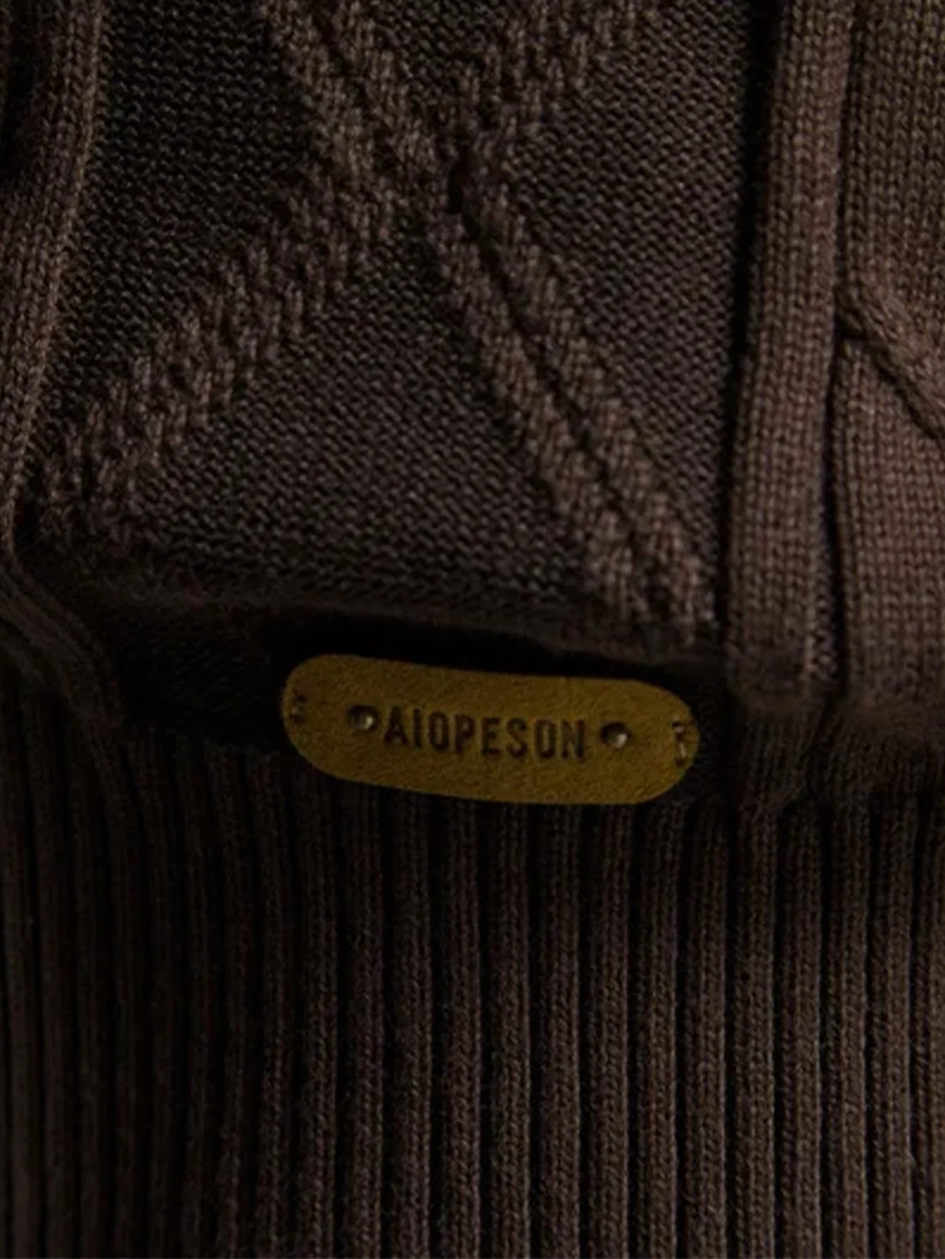 Donato® | Geometric Jacquard Shawl Collar Cardigan Sweater - Image 3