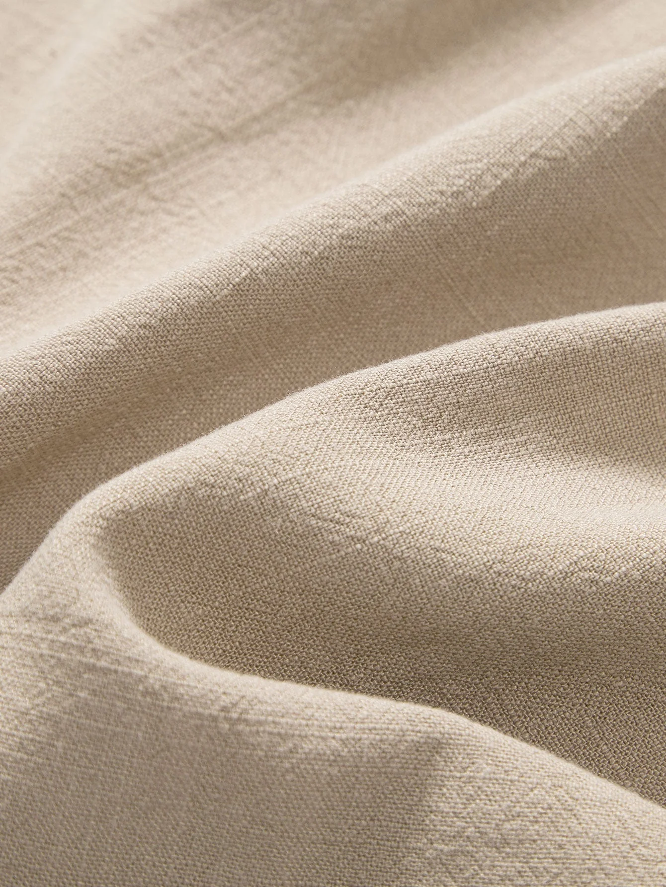 Donato® | Linen And Rayon Blend Stand Collar Shirt & Wrinkle Textured Straight Leg Pants - Image 20