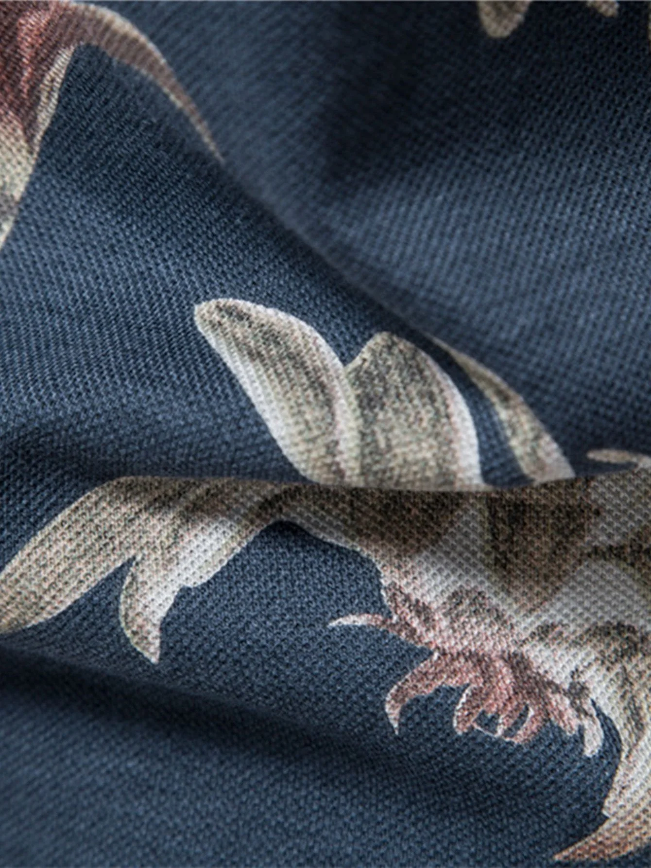 Donato® | Tropical Print Polo Shirt - Image 4