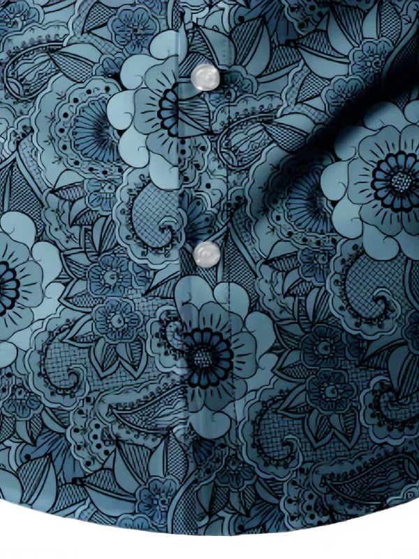 Donovan® | Blouse In Shades Of Blue - Image 2