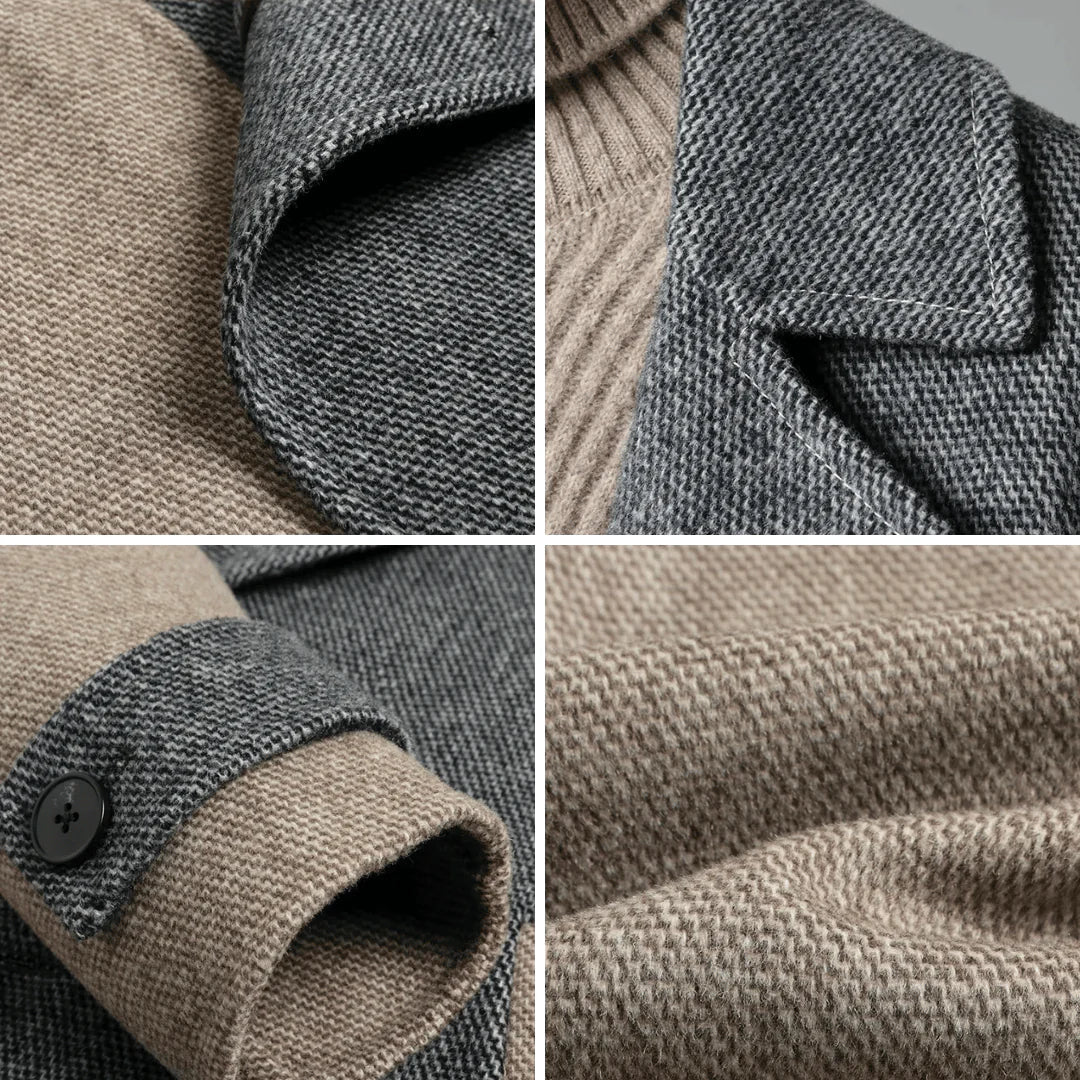 Donovan | Tone Wool Overcoat - Image 3