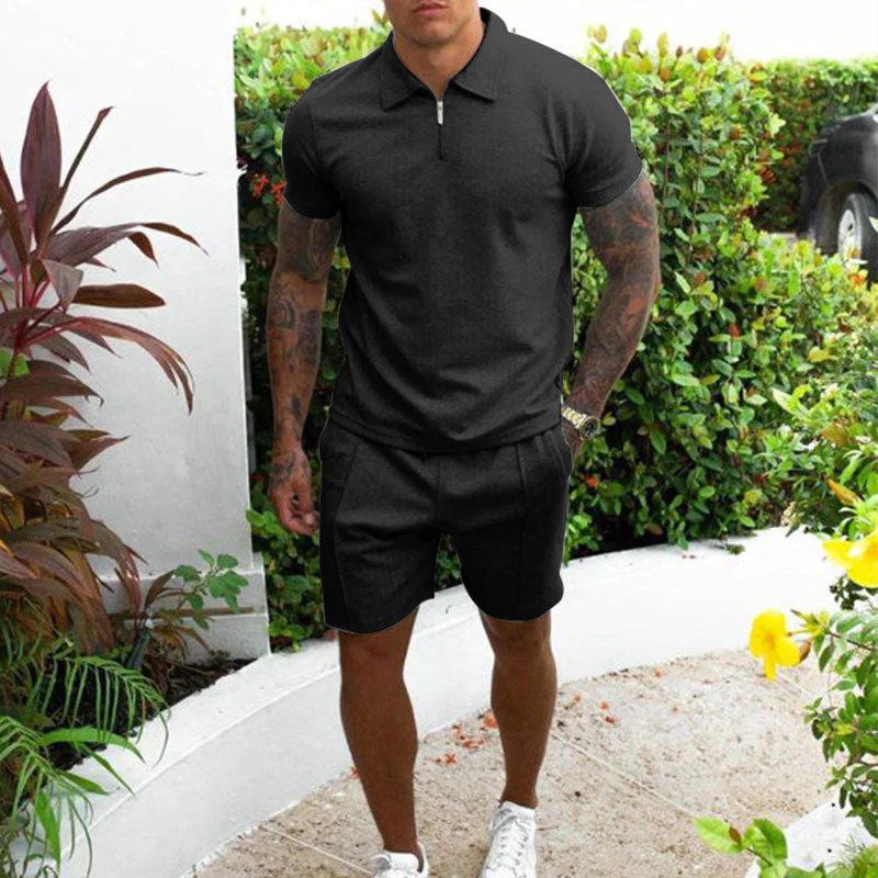 Dorian® | Summer Two-Piece Sporty Short-Sleeved Suit For Men - Image 7