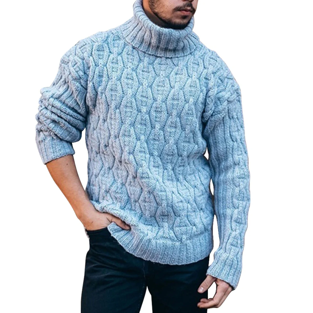 Dorian® | Thick Sweater With Turtleneck For Winter Comfort - Image 6