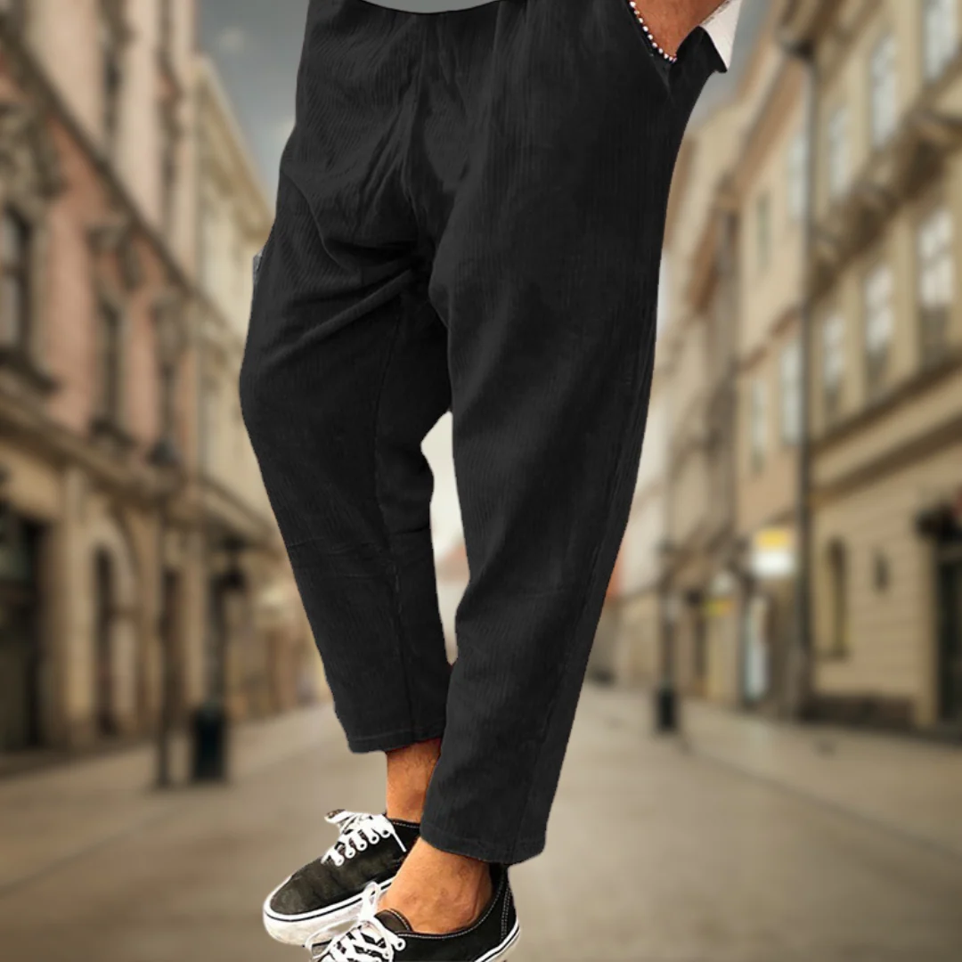 Doroteo® | Men's trousers with velvety effect - Image 3