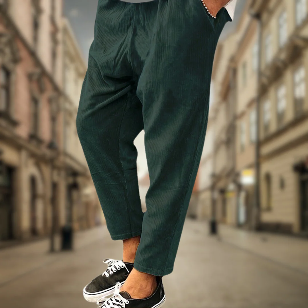 Doroteo® | Men's trousers with velvety effect - Image 4