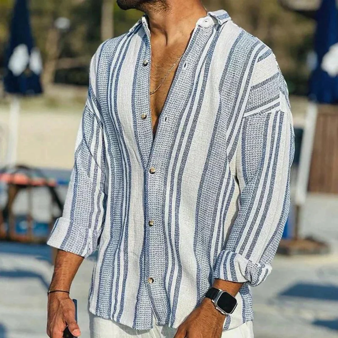 Dougal® | Soft, Breathable Men'S Shirt With Button Closure - Image 4