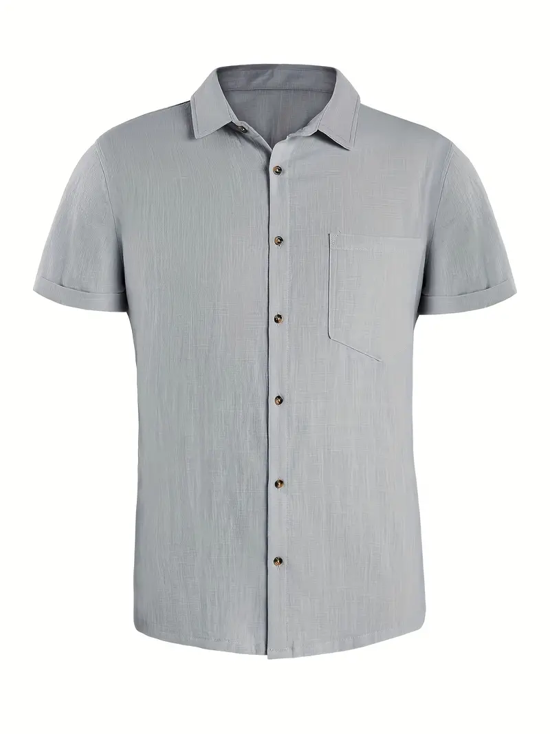 Dougie® | Stylish Short-Sleeved Shirt For Men - Image 11