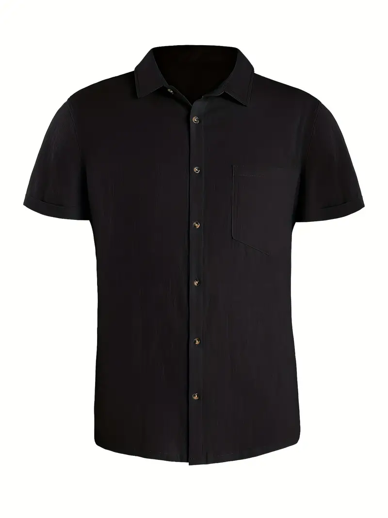 Dougie® | Stylish Short-Sleeved Shirt For Men - Image 16