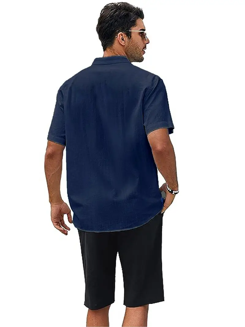 Dougie® | Stylish Short-Sleeved Shirt For Men - Image 25