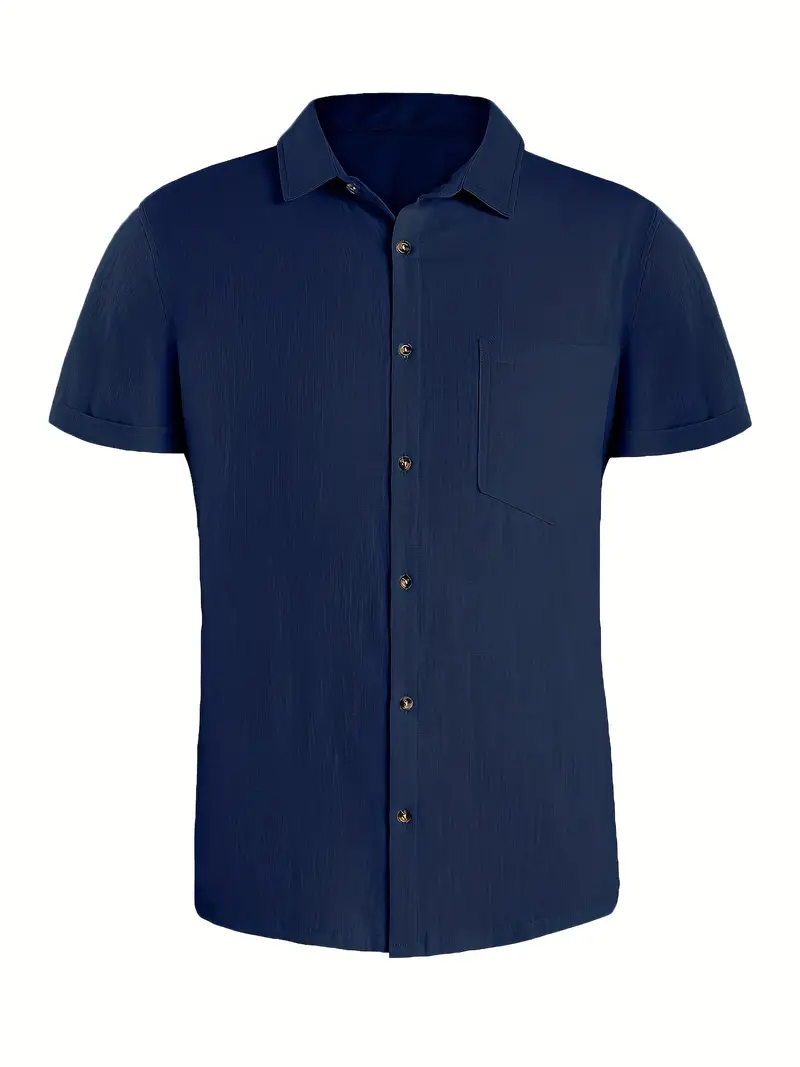 Dougie® | Stylish Short-Sleeved Shirt For Men - Image 26