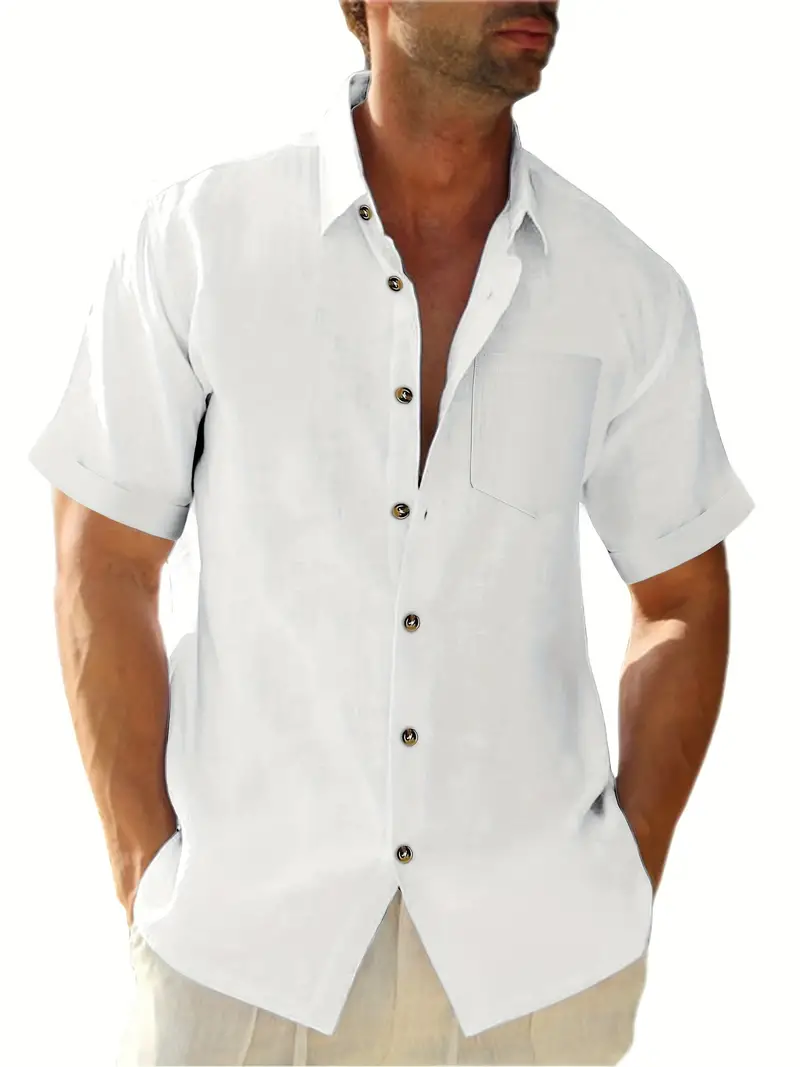 Dougie® | Stylish Short-Sleeved Shirt For Men - Image 31