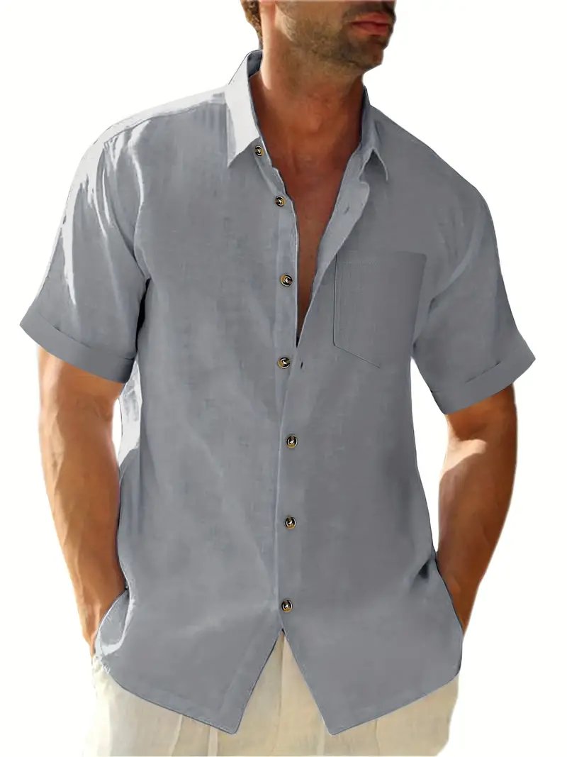 Dougie® | Stylish Short-Sleeved Shirt For Men - Image 32