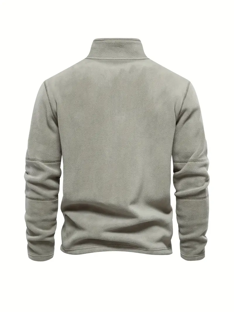 Doyle® | Corduroy Half Zip Sweater - Image 11