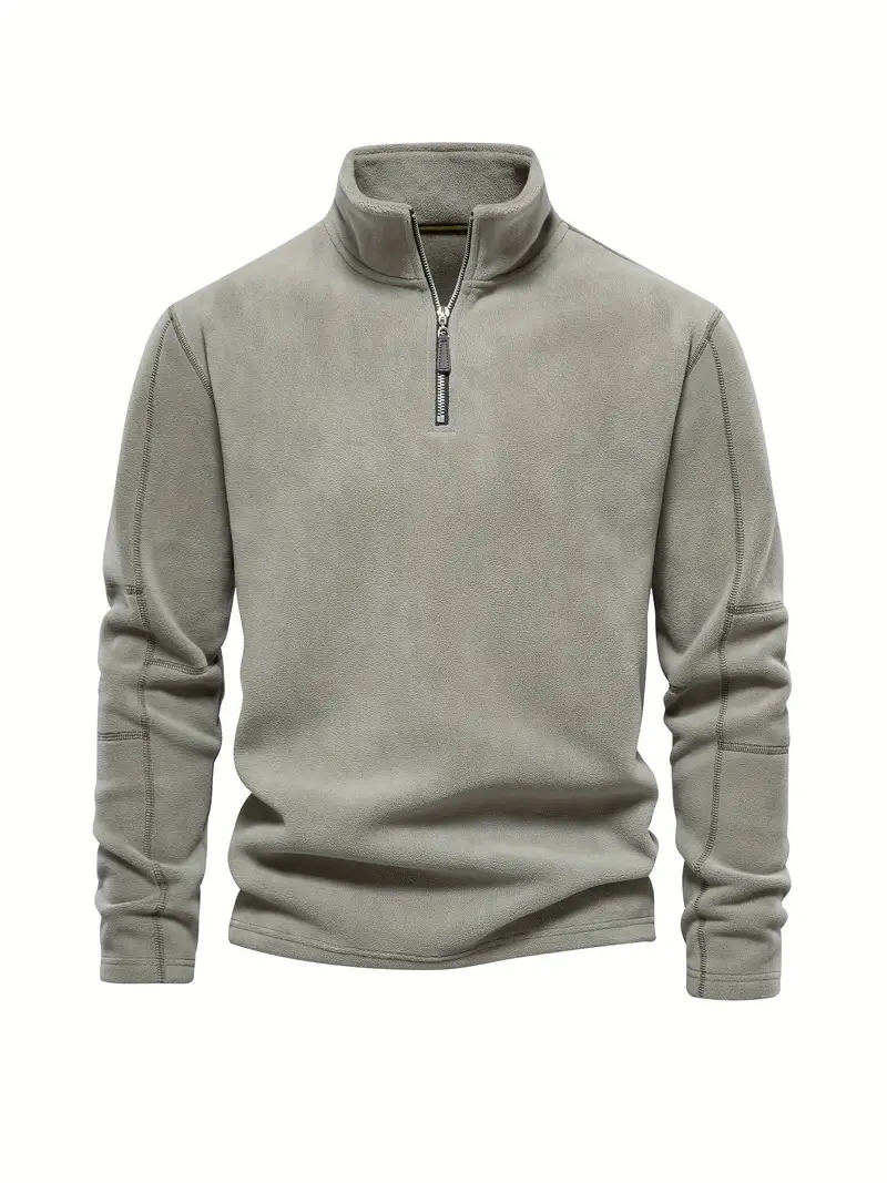 Doyle® | Corduroy Half Zip Sweater - Image 2