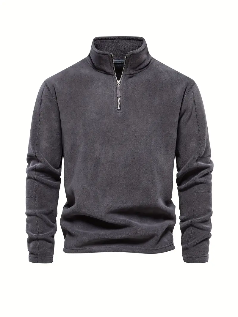 Doyle® | Corduroy Half Zip Sweater - Image 3