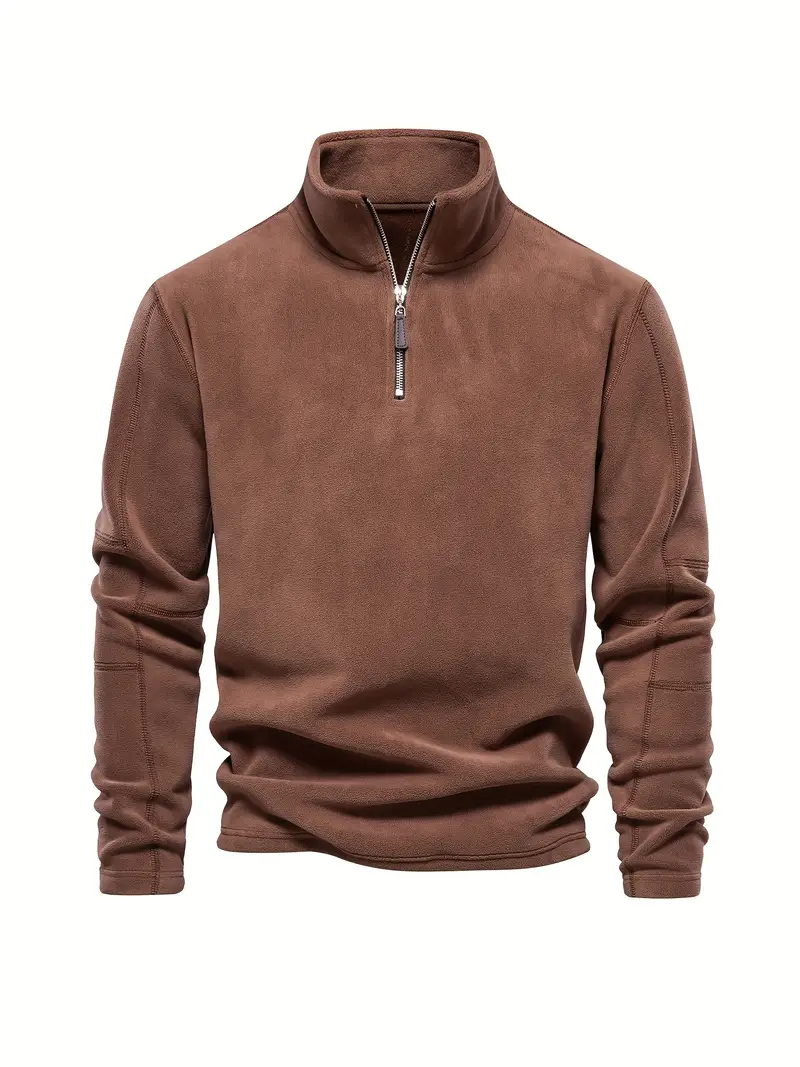 Doyle® | Corduroy Half Zip Sweater - Image 4