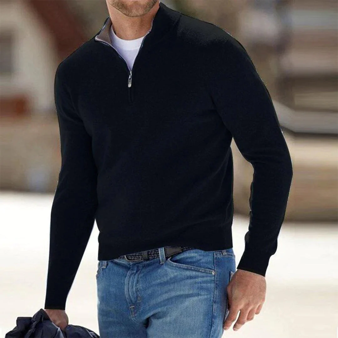 Draco® | Half-Zip Men's Sweater - Image 9