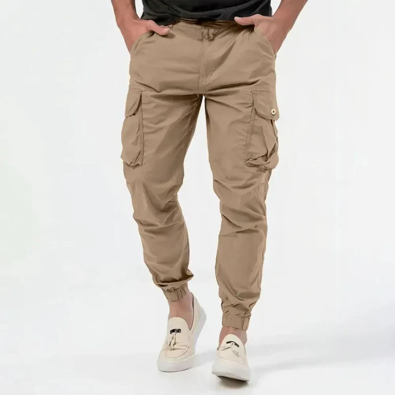Drake® | Slim Fit Cargo Joggers - Image 3