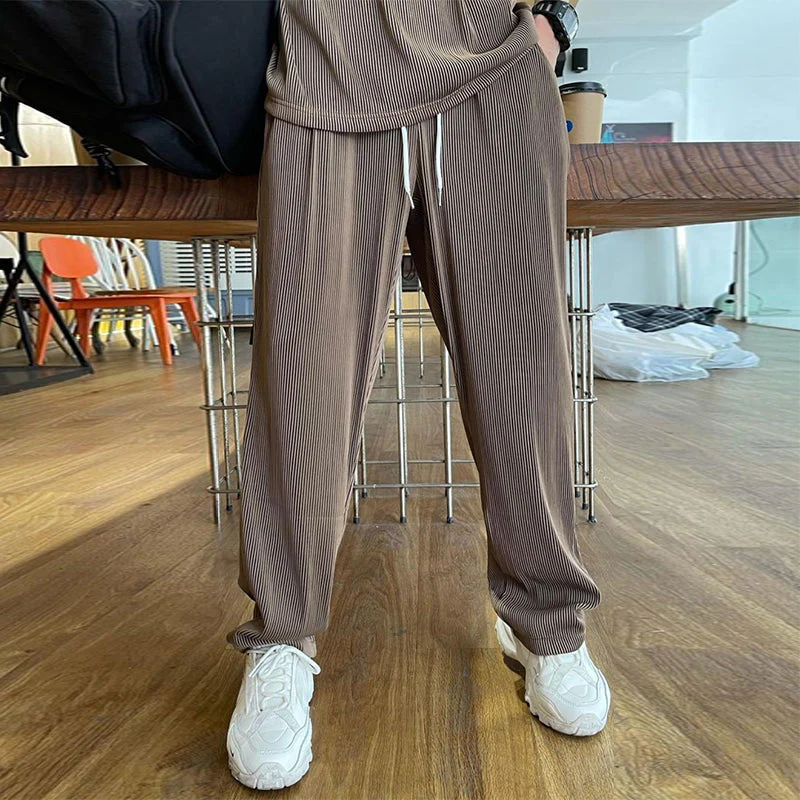 Draven® | Men'S Casual Ice Silk 2-Piece Set - Image 3