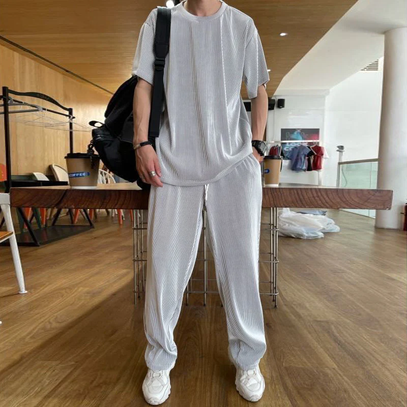 Draven® | Men'S Casual Ice Silk 2-Piece Set - Image 6