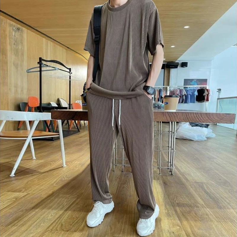Draven® | Men'S Casual Ice Silk 2-Piece Set - Image 8