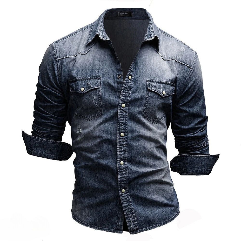 Draven® | Retro Jeans Shirt - Image 3
