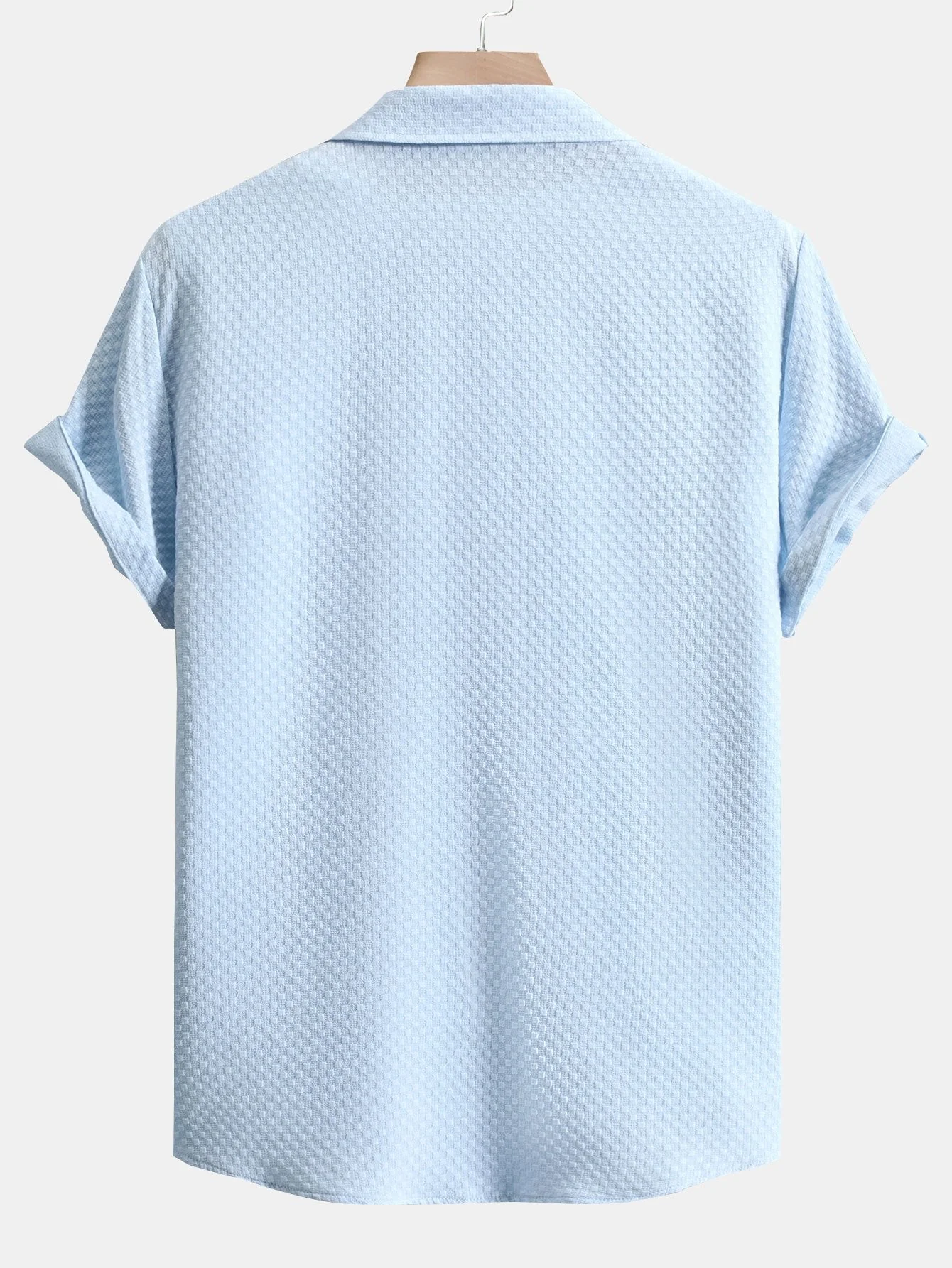Drew® | Checkerboard Jacquard Button Up Shirt - Image 5
