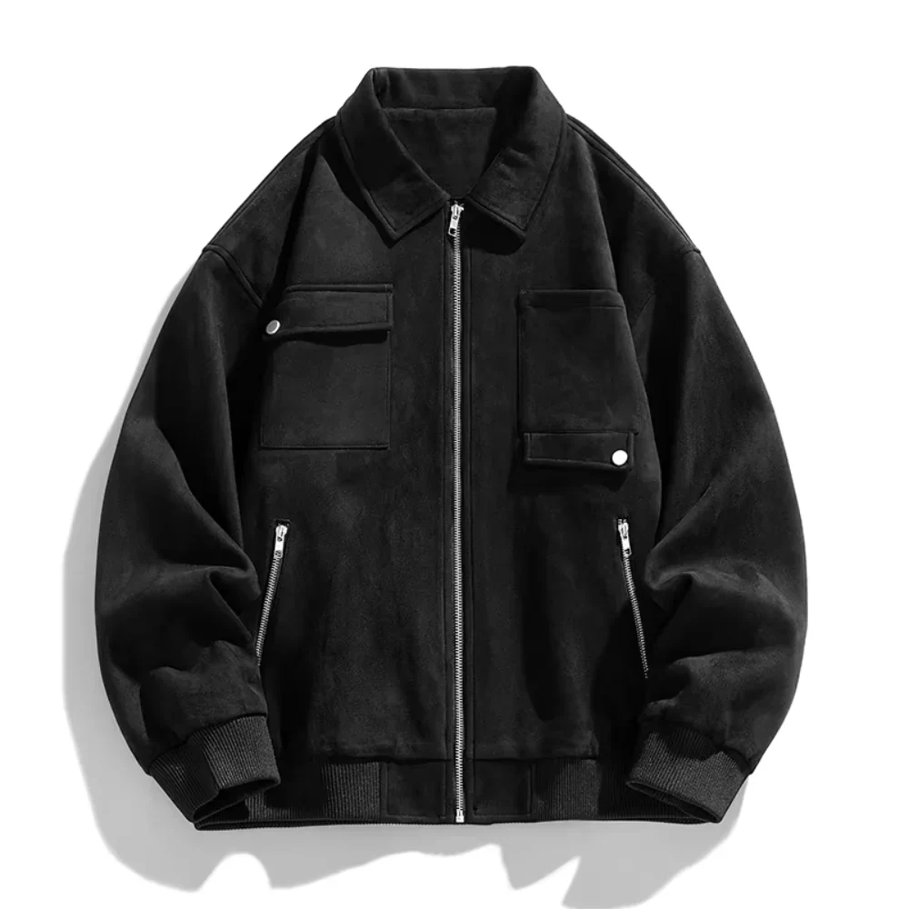 Drew | Carter Suede Cargo Jacket - Image 6
