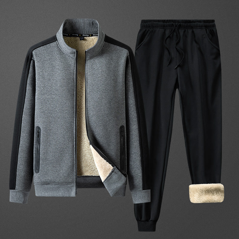 Drystan® | Men'S Fleece Jacket & Pants Lounge Set - Image 2