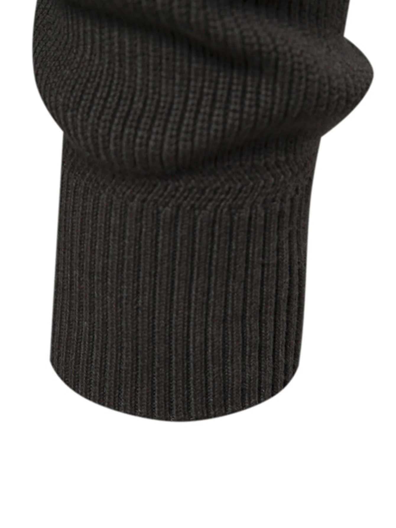 Dume® | Color Block Zipper Stand Collar Sweater - Image 5