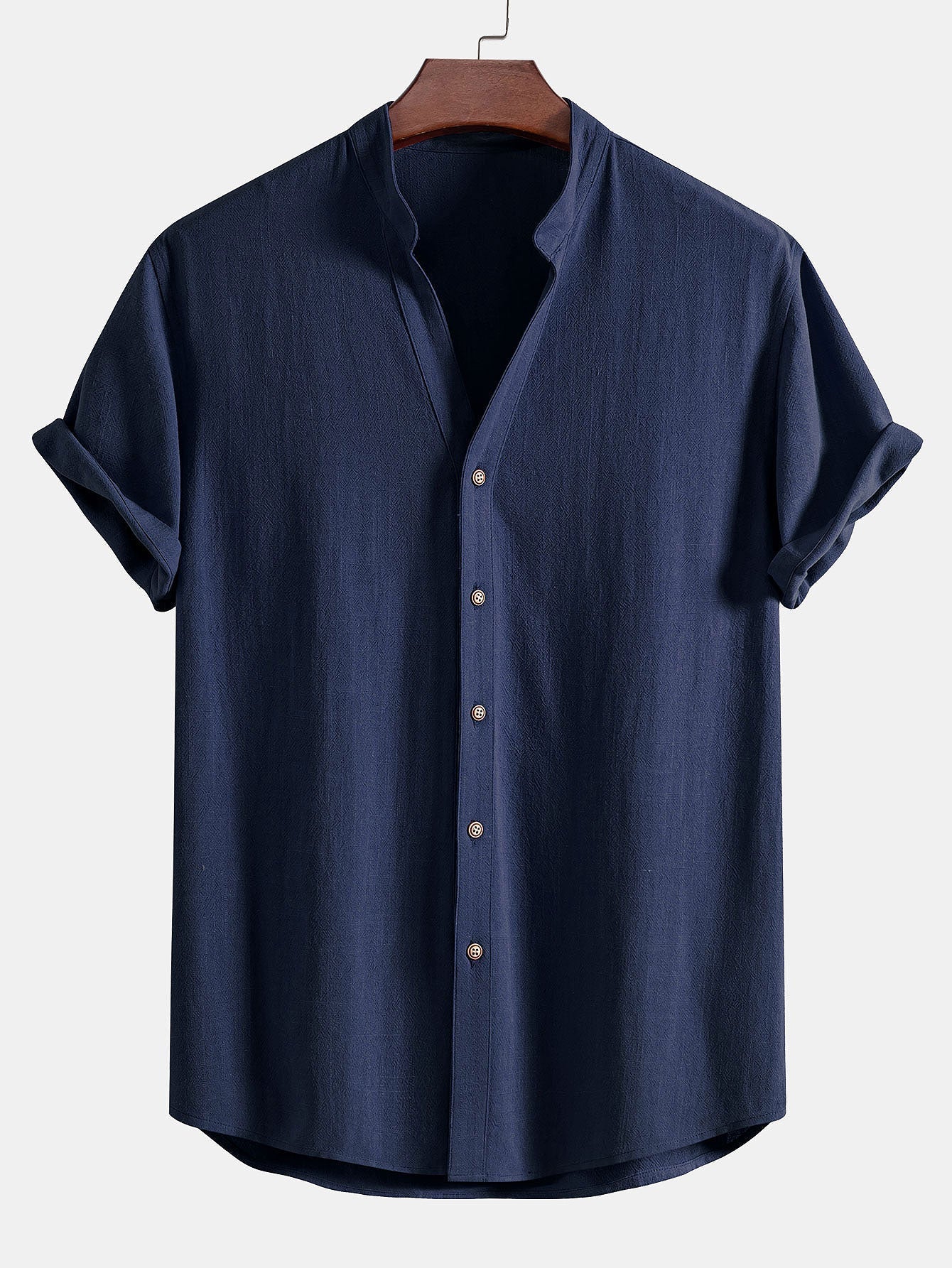 Duncan® | Linen Rayon V-Neck Shirt & Straight Leg Linen Pants - Image 10
