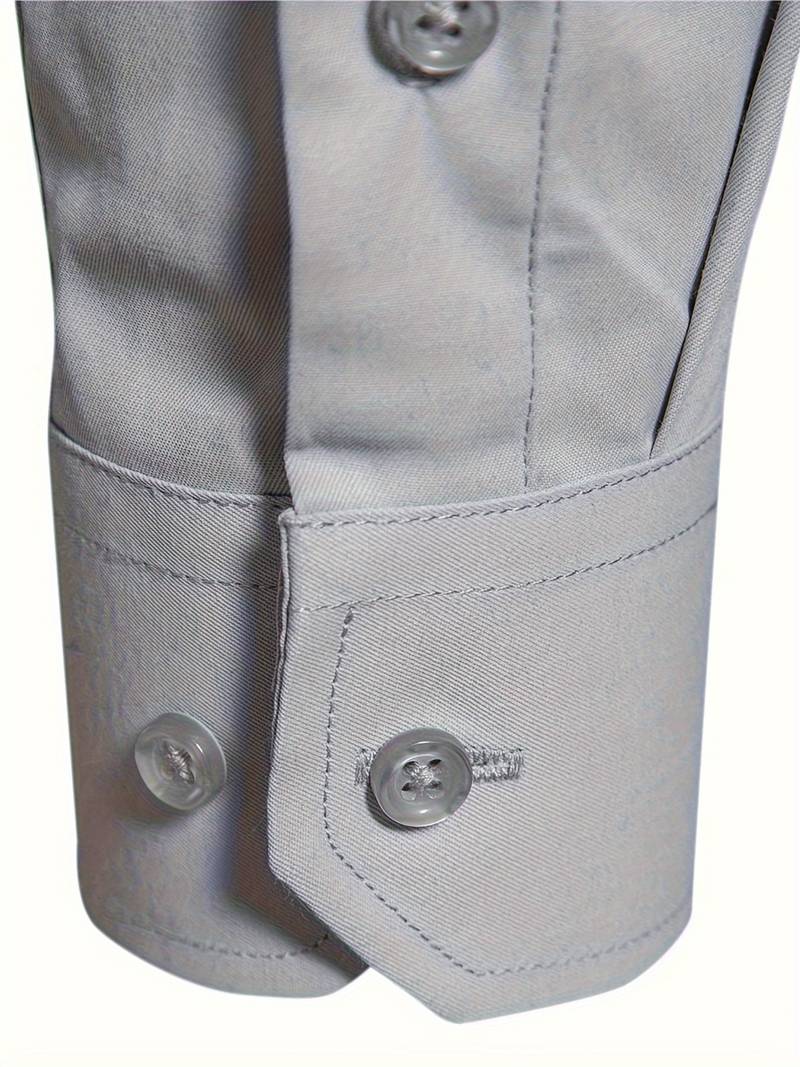 Duncan® | Long-Sleeved Shirt With Buttons For Men - Image 12
