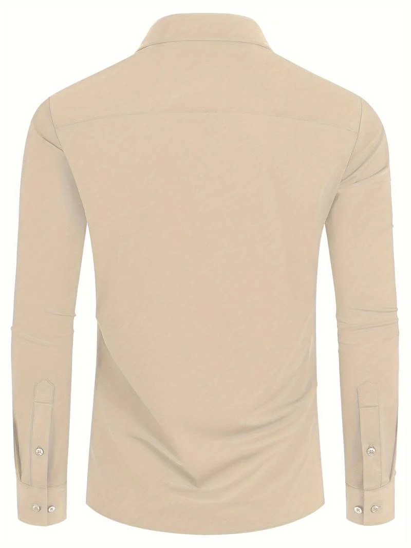 Duncan® | Long-Sleeved Shirt With Buttons For Men - Image 13