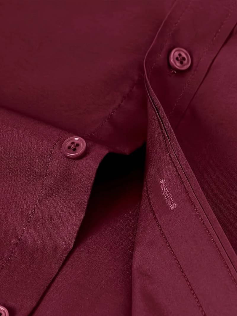 Duncan® | Long-Sleeved Shirt With Buttons For Men - Image 19