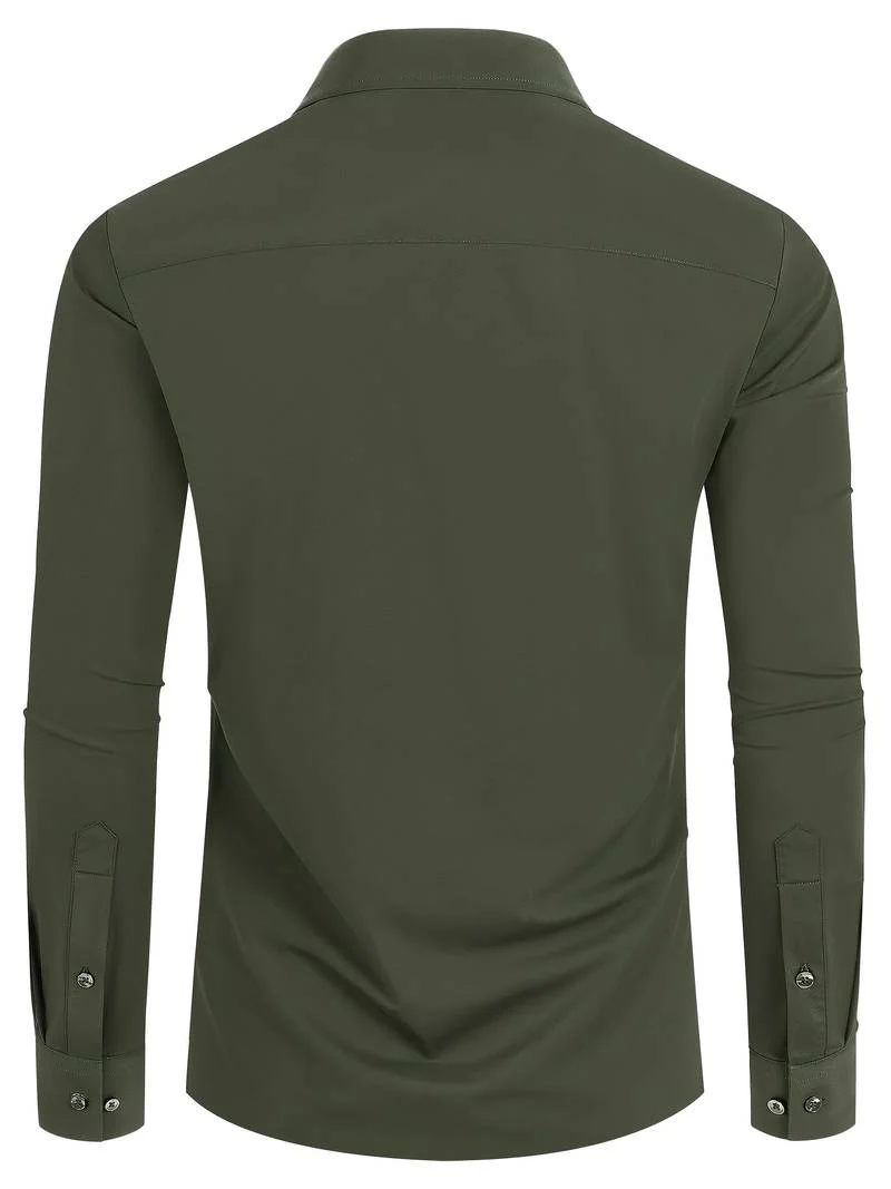 Duncan® | Long-Sleeved Shirt With Buttons For Men - Image 21