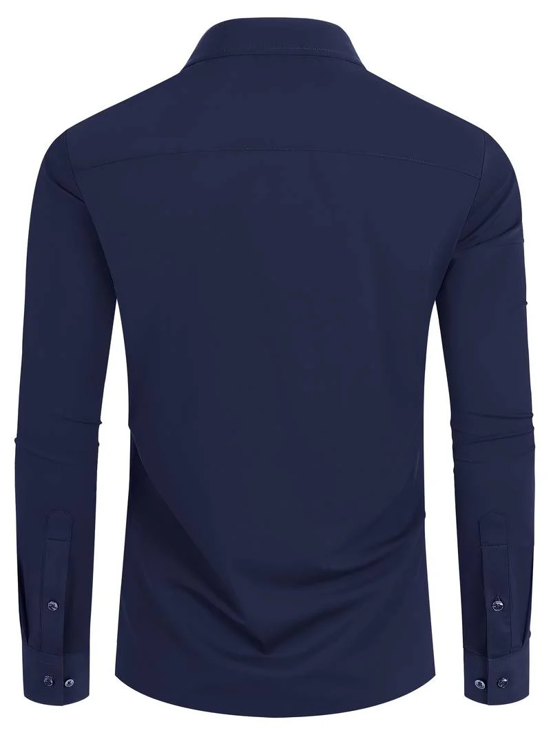 Duncan® | Long-Sleeved Shirt With Buttons For Men - Image 33
